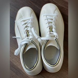 Rothy's White and Blue Sneakers